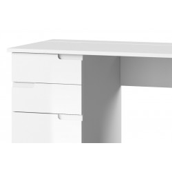 Фото2.Письмовий стіл SELENE 15 SZYNAKA білий мат / білий глянець